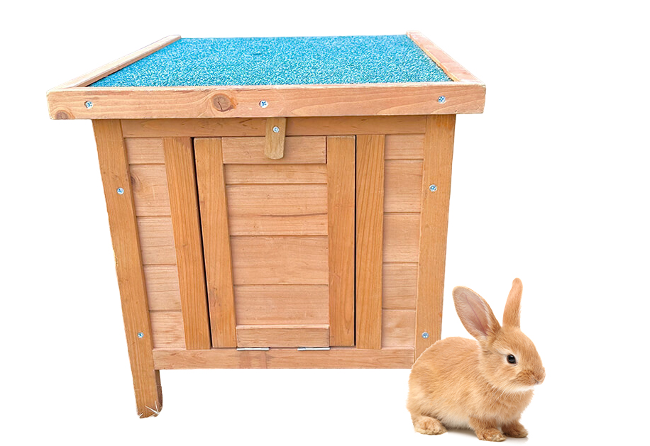 Wooden Rabbit Hutch SDR013-02